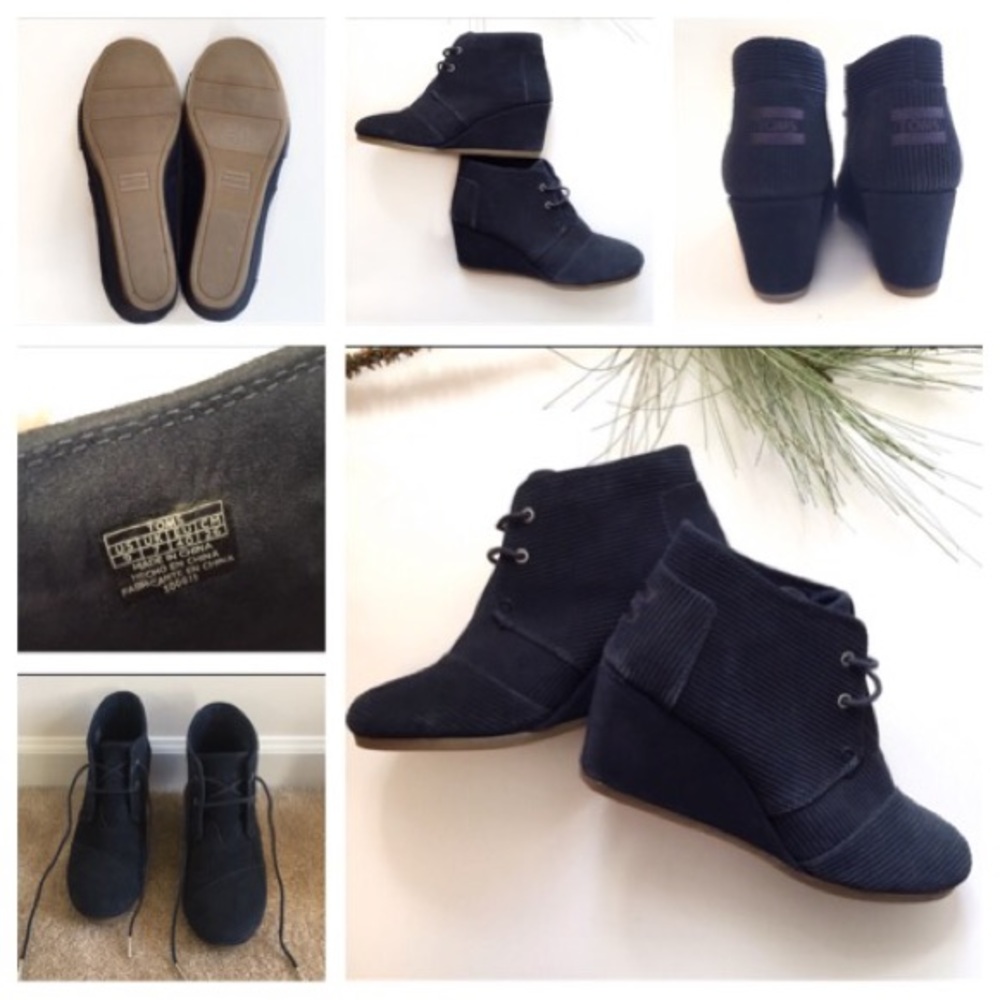 Women’s Tom’s Wedge Booties